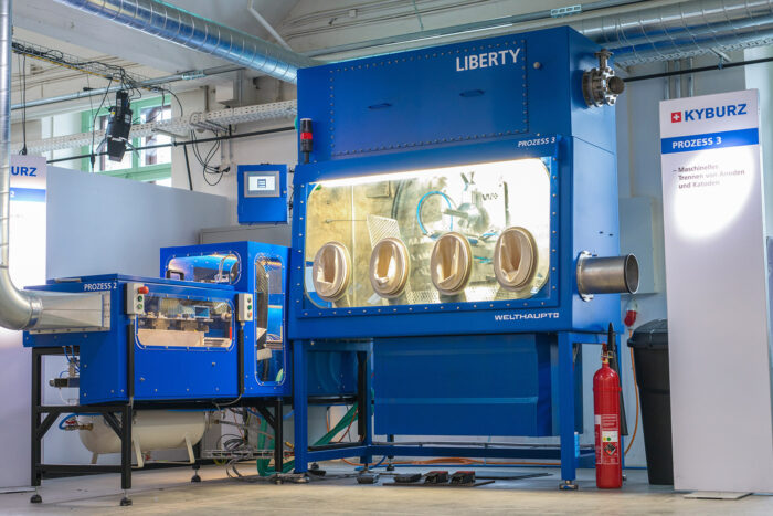 Kyburz liberty batterie recycling