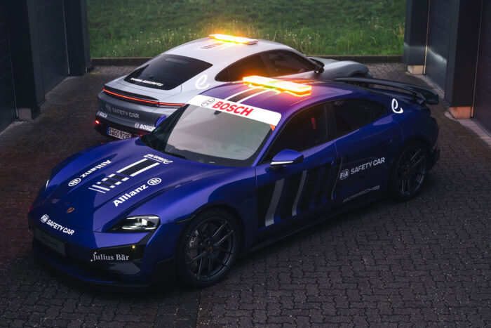 Porsche taycan turbo gt safety car formel e formula e min