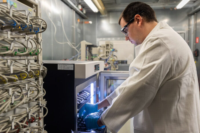 Solithor battery testing lab