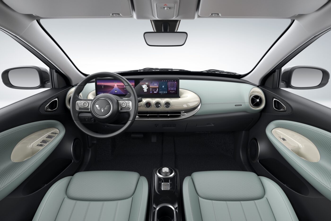 2024 wuling binguo skyclave green interior 2024 wuling binguo skyclave green interior