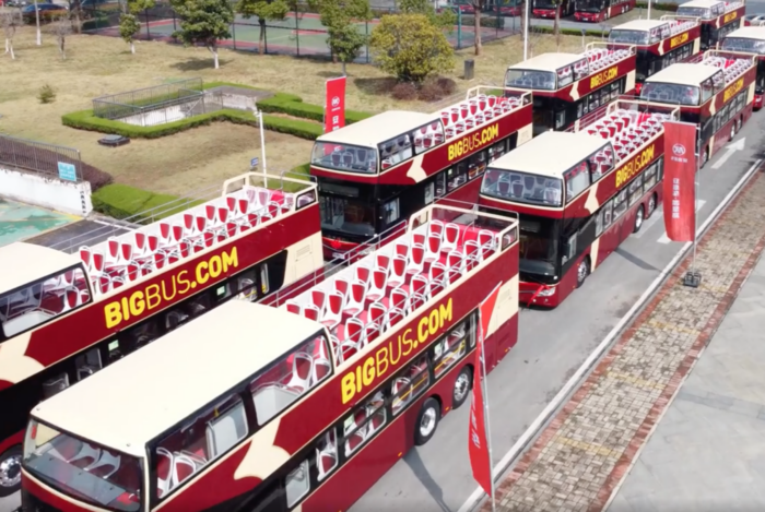 Ankai x big bus offenes verdeck