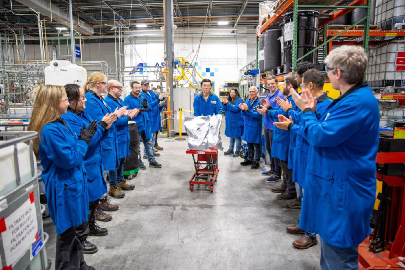 Ascned elements freudenberg xalt energy pcam recycling