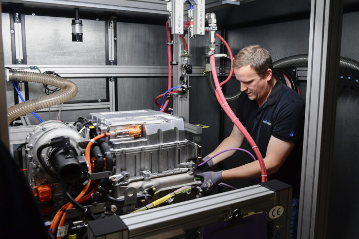 Cellcentric daimler truck volvo group fuel cell pilot production e