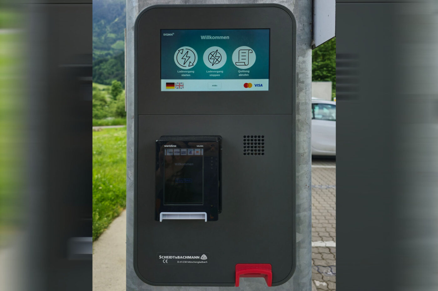 Chargepoint terminal