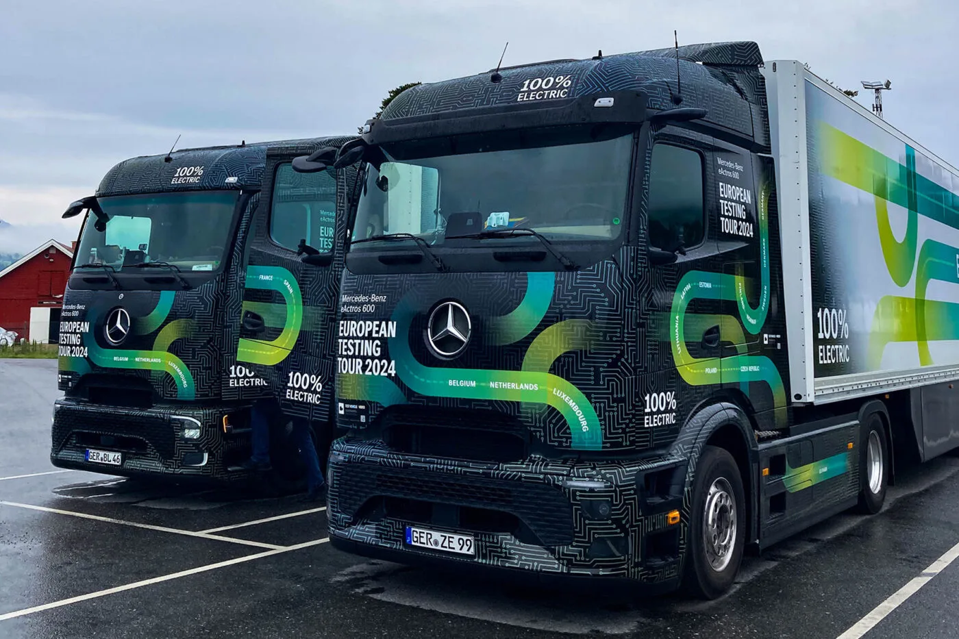 daimler camión mercedes benz eactros 600 testfahrt e lkw camión eléctrico 2024 03 daimler camión mercedes benz eactros 600 testfahrt e lkw camión eléctrico 2024 03