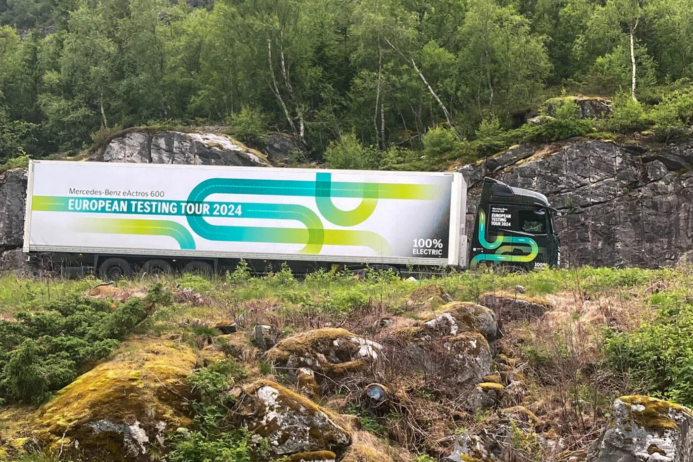 daimler camión mercedes benz eactros 600 testfahrt e lkw camión eléctrico 2024 21 daimler camión mercedes benz eactros 600 testfahrt e lkw camión eléctrico 2024 21