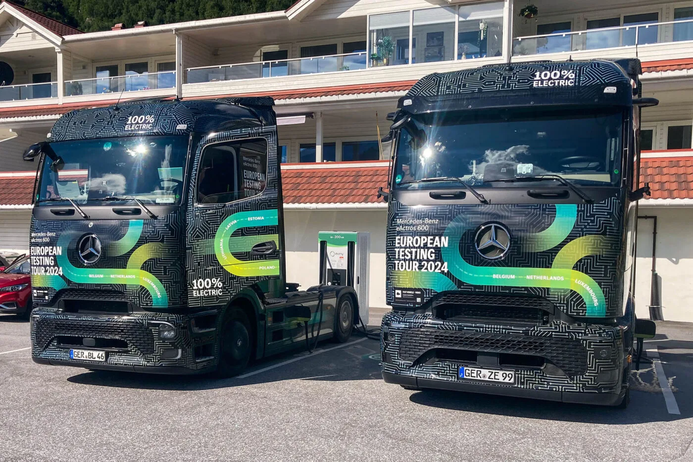 daimler camión mercedes benz eactros 600 testfahrt e lkw camión eléctrico 2024 28 daimler camión mercedes benz eactros 600 testfahrt e lkw camión eléctrico 2024 28