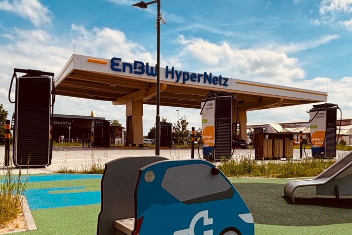 Enbw ladestation estación de carga nextlevel ladepark lichtenau min