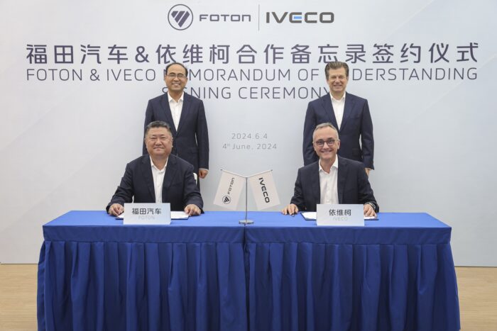 Iveco foton exploration futuras sinergias chang rui presidente
