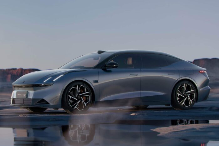 Lynk co z front three quarter