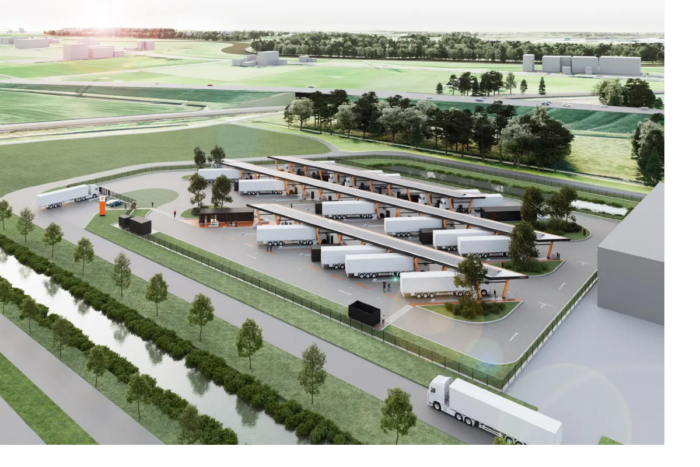 Milence charging hub zwolle países bajos