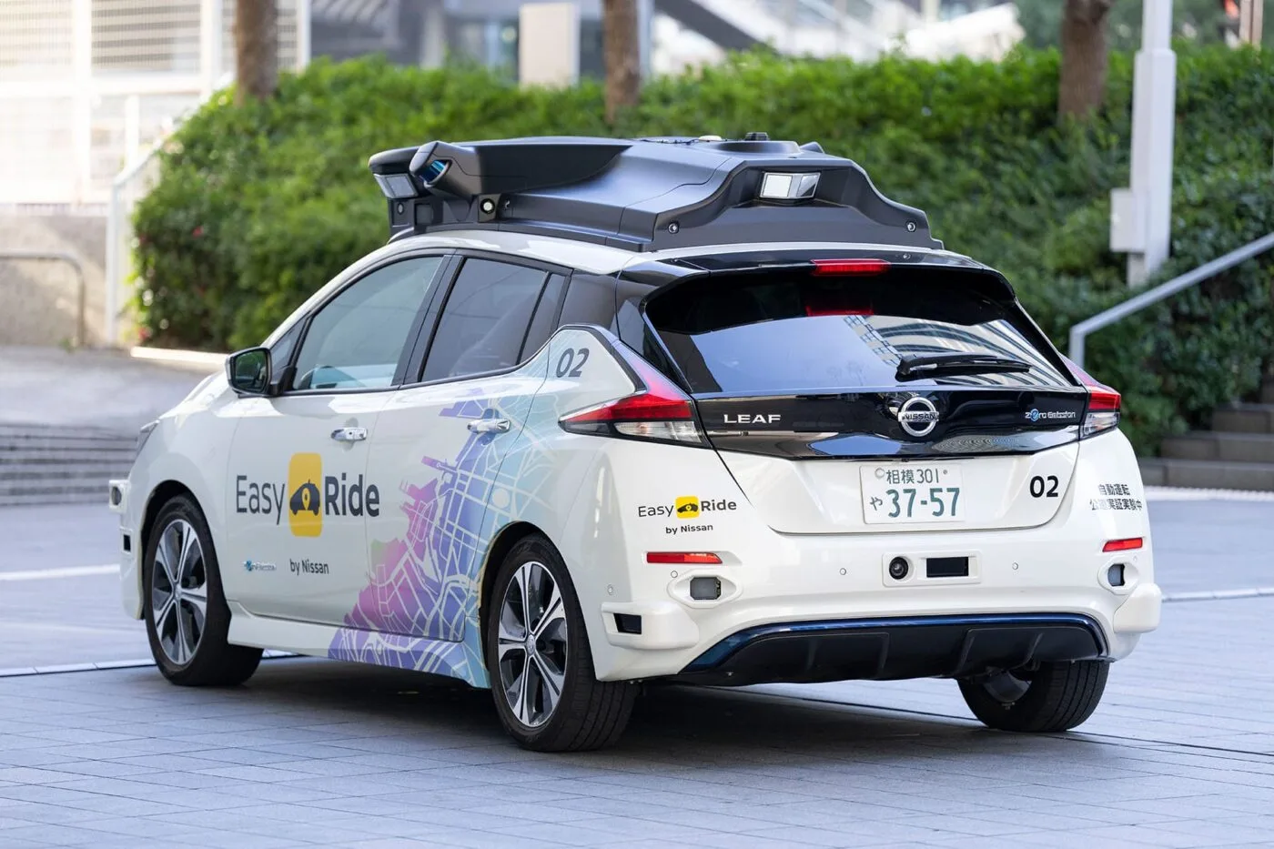 Nissan trials autonomous cars - electrive.com