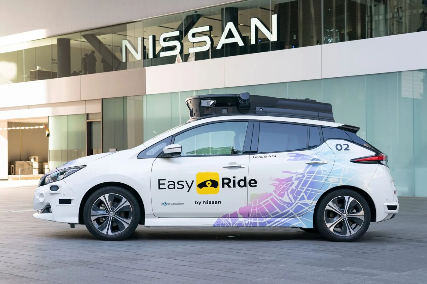 Nissan trials autonomous cars - electrive.com