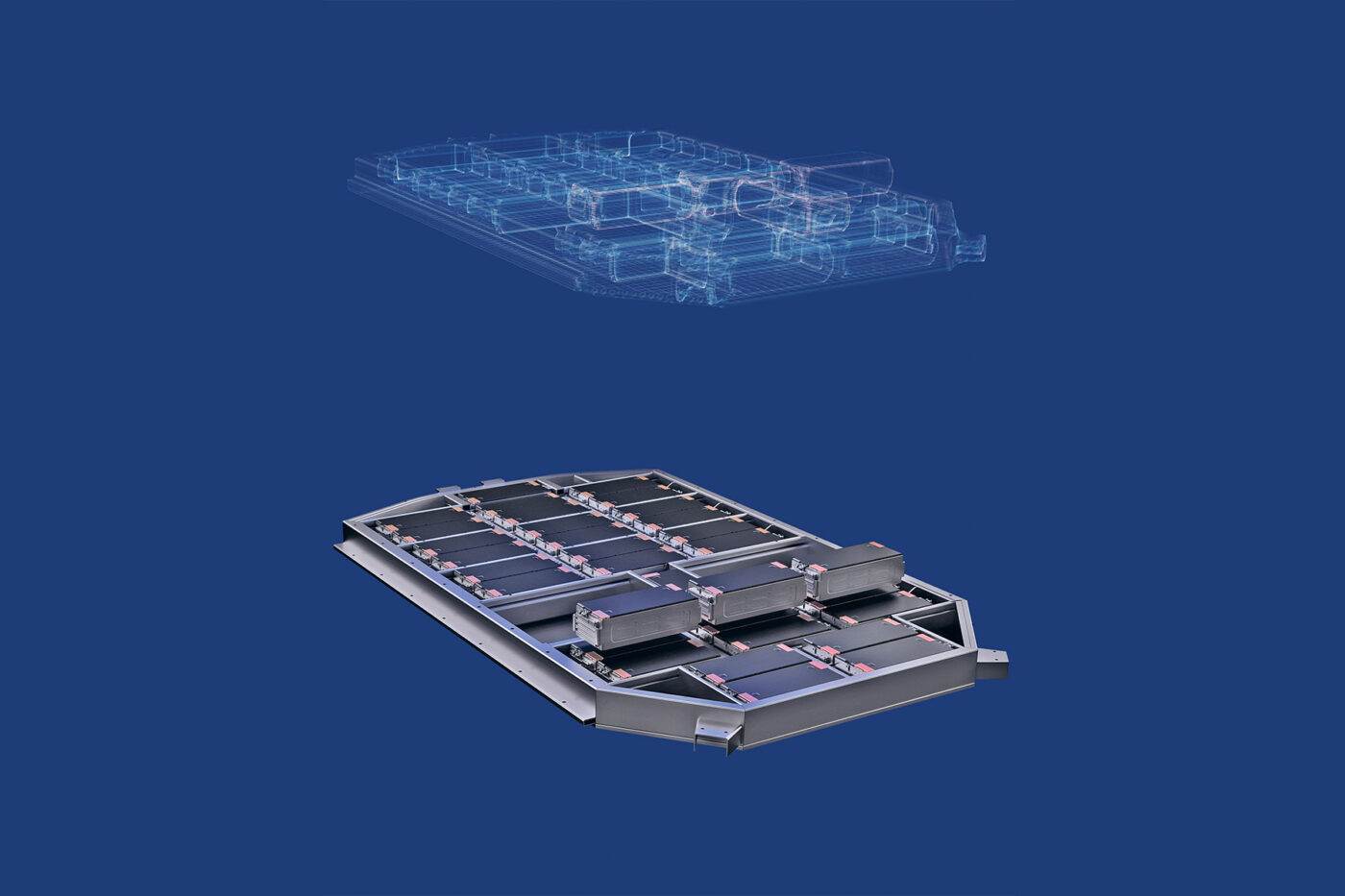 Batería Porsche engineering digital twin