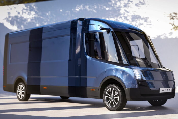 Producción wevc ecv1 tres cuartos delantero