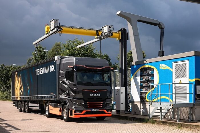 Shell ladestation charging station mcs megawatt e lkw electric trucks niederlande netherlands man min