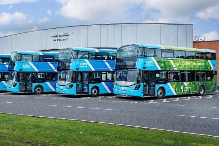 Wrightbus translink doppeldecker