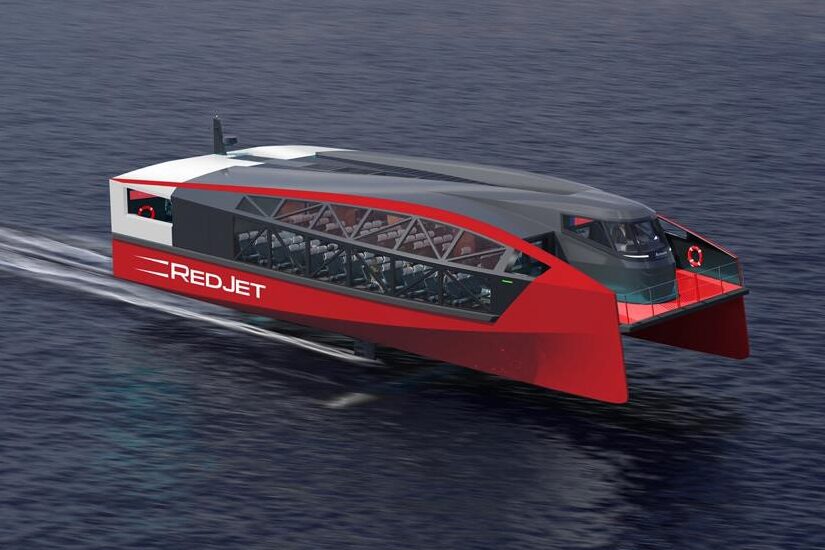 Artemis red funnel electric ferry uk e