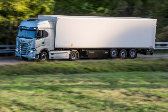 Iveco s eway e lkw camión eléctrico hintergrund fondo