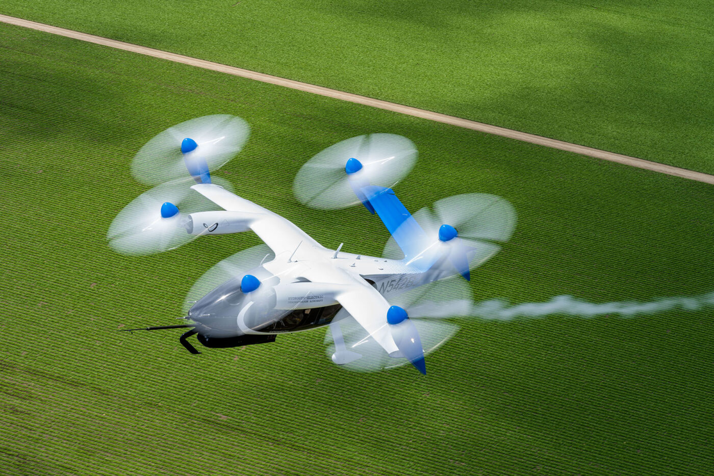 Joby aviación brennstoffzelle pila de combustible vtol min