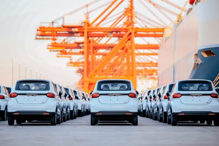 Leapmotor t rear puerto de shanghai