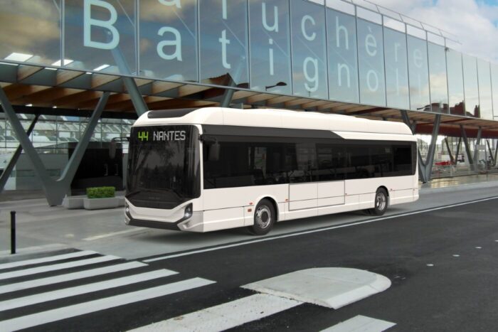 Nantes e bus heuliez iveco