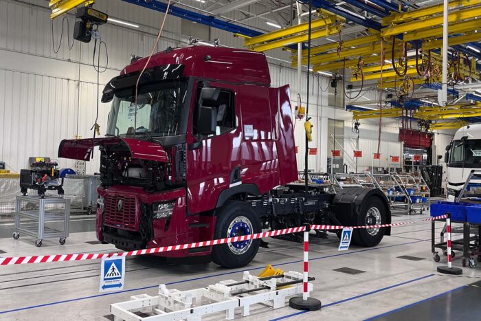 Renault trucks e tech t e lkw camión eléctrico bourg en bresse min