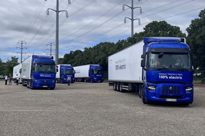Renault trucks e tech t e lkw camión eléctrico bourg en bresse frankreich france min