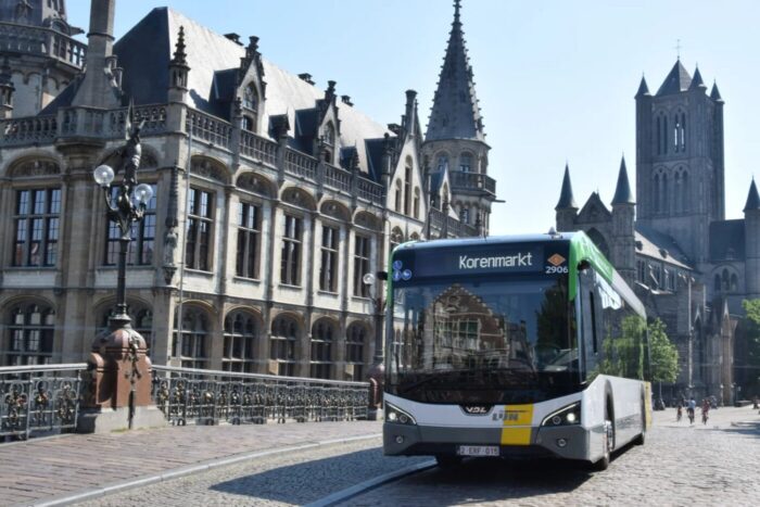 Vdl de lijn e busse citea gent belgien