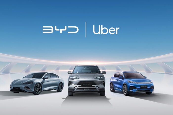 Asociación Byd uber e