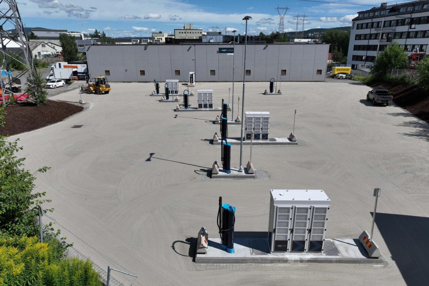 Fastcharge kempower oslo norwegen lkw ladestationen