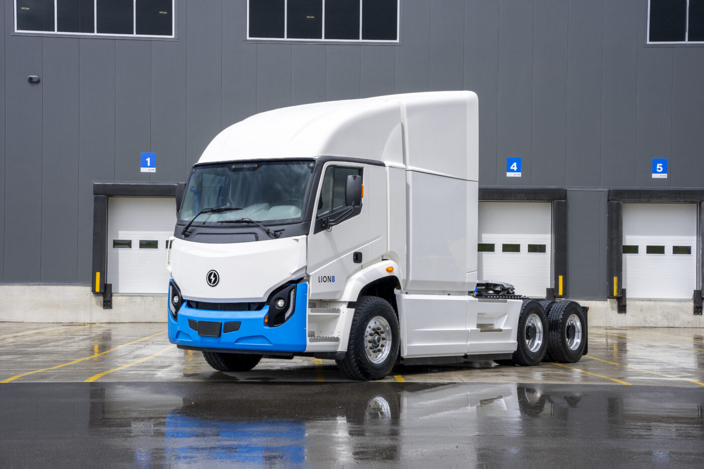 Lion electric lion8 electric truck e lkw e