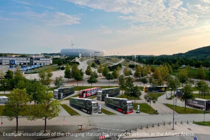 Man e lkw electric truck abb fc bayern muenchen min