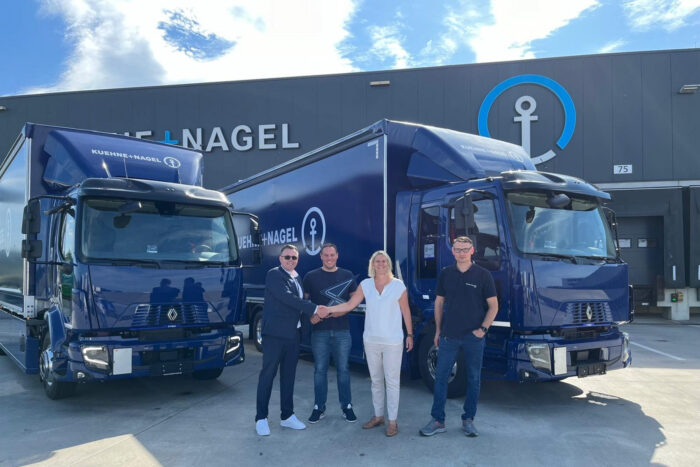 Renault trucks e tech d kuhne nagel deutschland