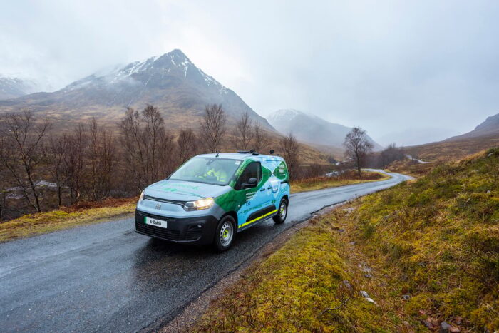 Scottish water e doblo fiat stellantis transporter