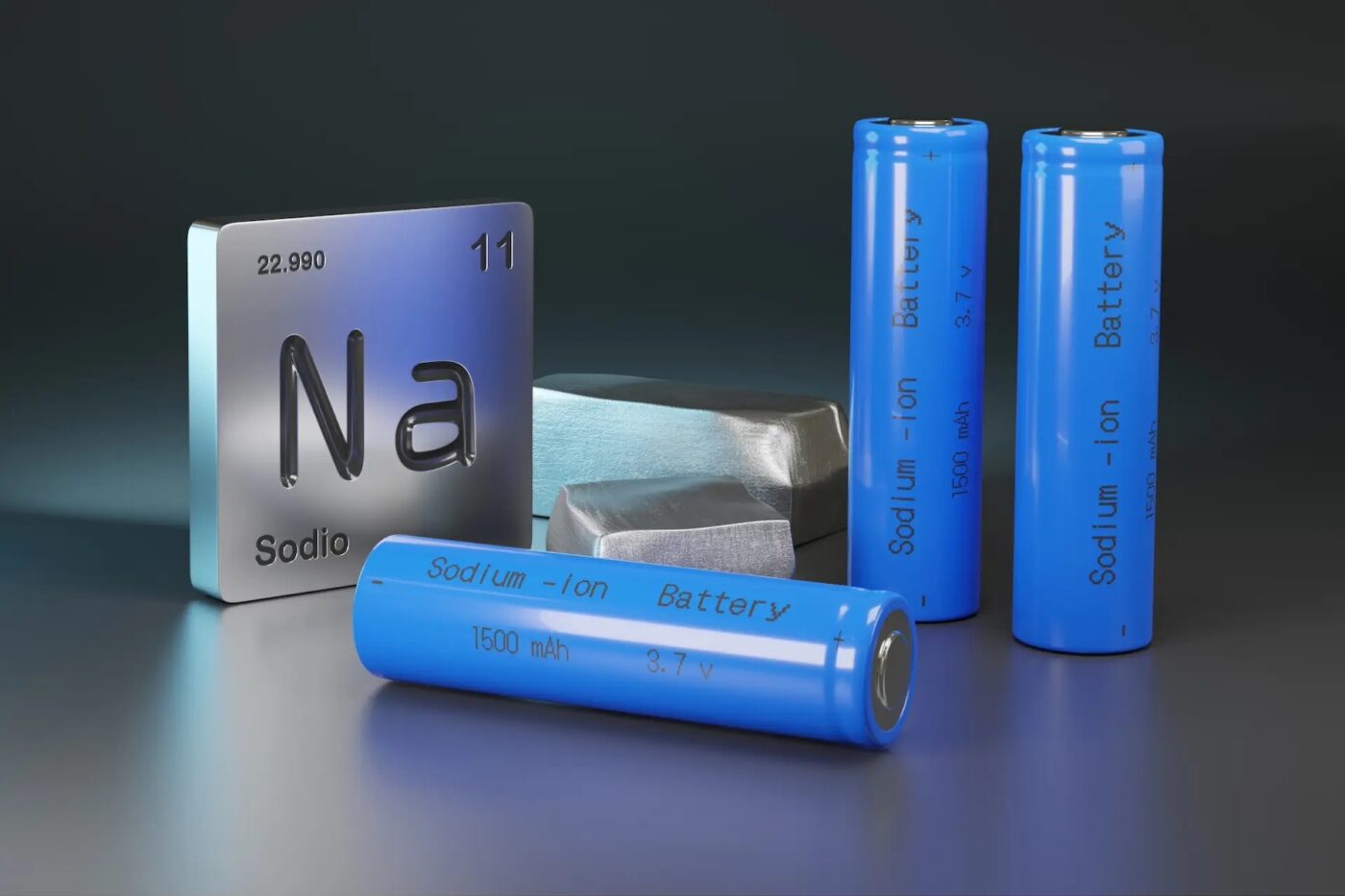 Twaice sodium ion battery