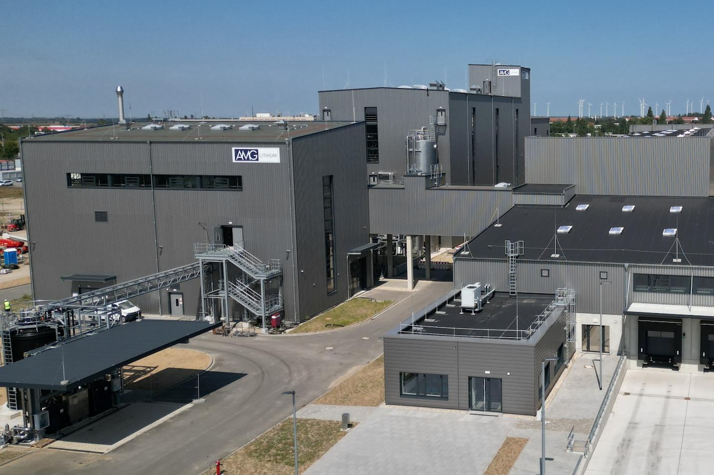 Refinería de litio Amg bitterfeld