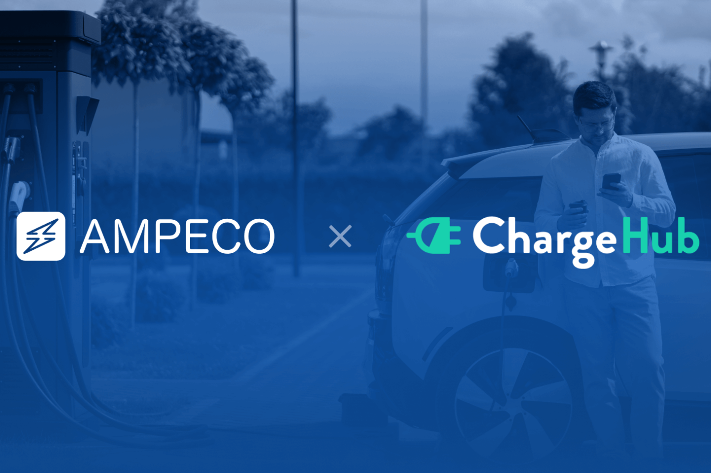 Ampeco chargehub logo e