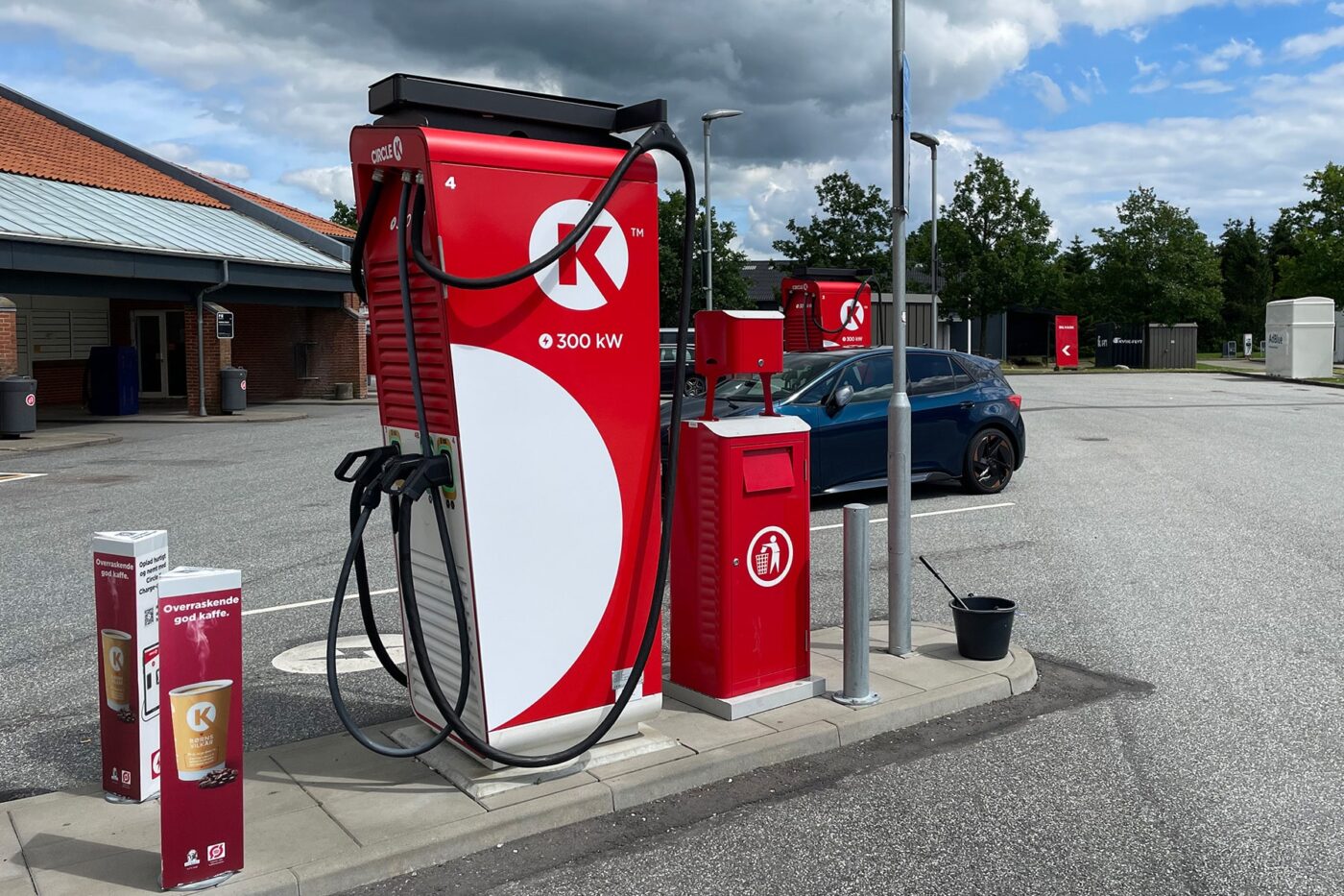 Circle k ladestation charging station daenemark denmark min