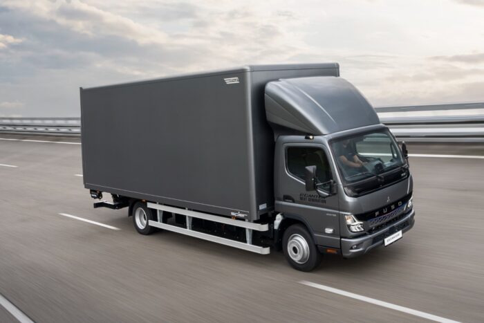 Fuso ecanter next generation e lkw electric truck min