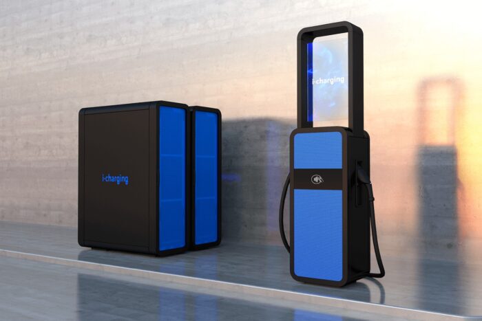 estación de carga de megavatios mcs