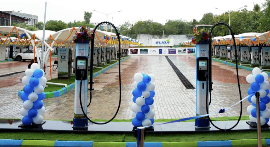 Kempower chargers glida charging hub hyderabad india