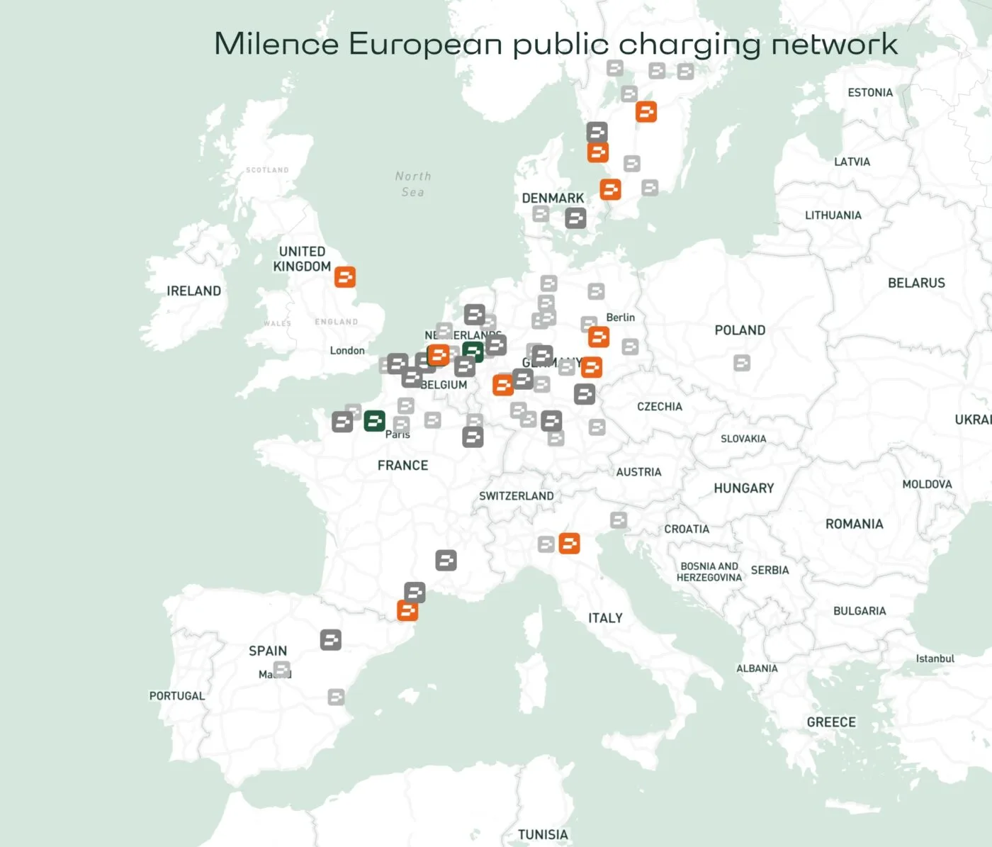 milence european charging network milence european charging network