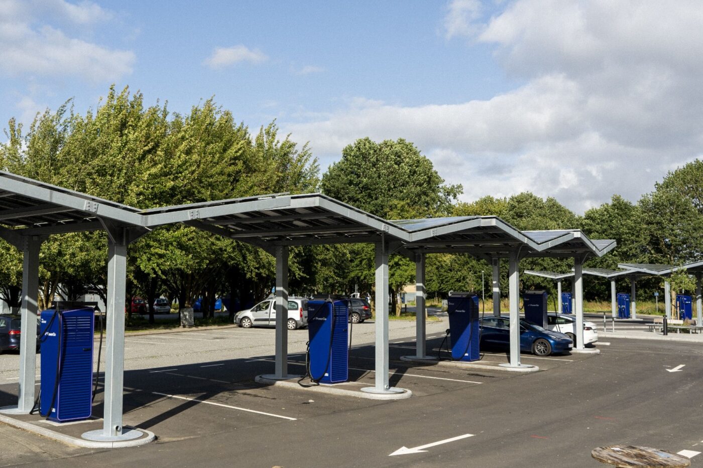 Estación de carga Powergo ladestation daenemark denmark min