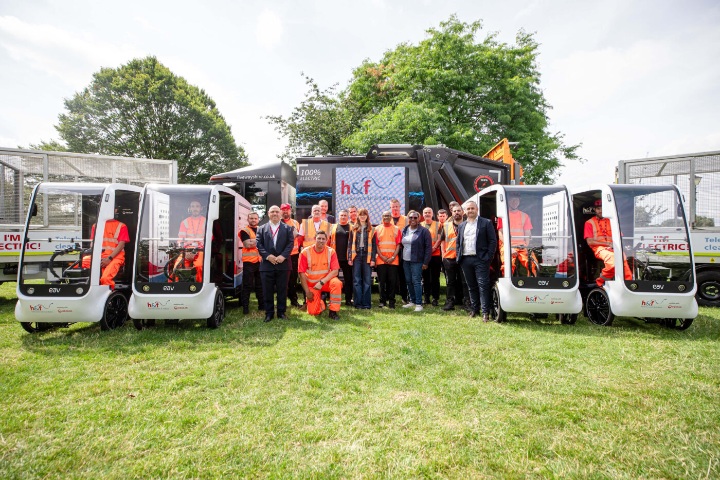 Veolia hammersmith fulham reino unido londres cargo bike scaled e