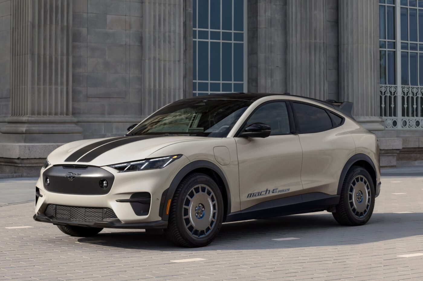 Mustang mach e rally scaled e