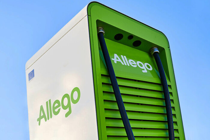Allego ladestation charging station