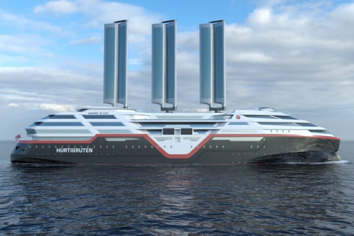 Hurtigruten electric ship sea zero projekt