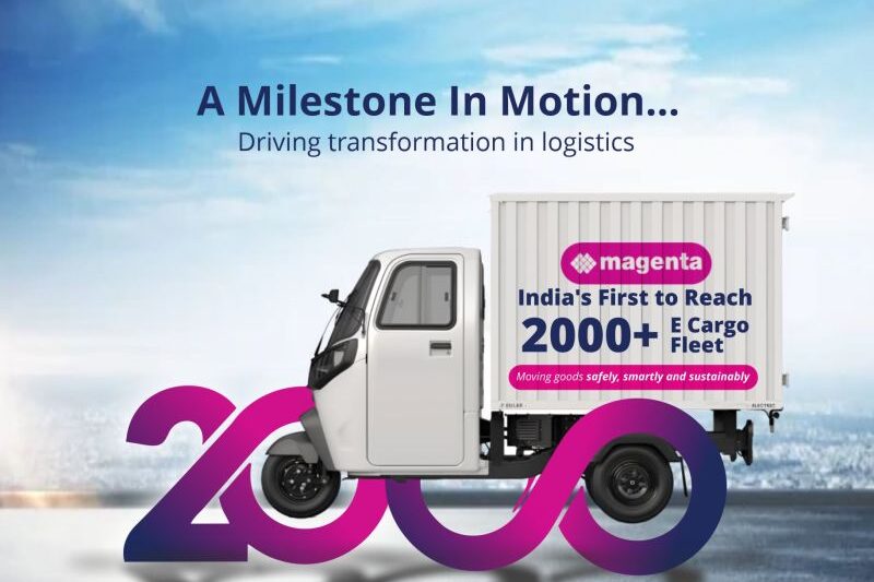 Magenta mobility india milestone e