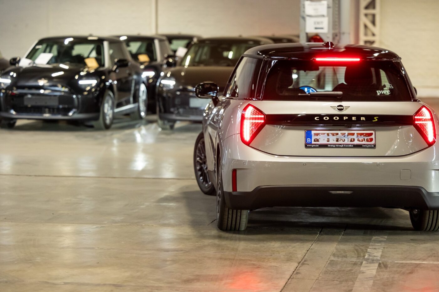 Mini cooper e pwc belgien